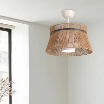 COD.7021 VENT.LED DC BLANCO T.NEG 3P 50CM RG