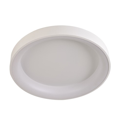 PLAFÓN LED ACRÍLICO E METAL BLANCO