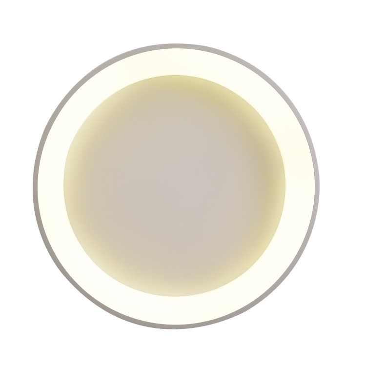 PLAFÓN LED ACRÍLICO Y METAL BLANCO