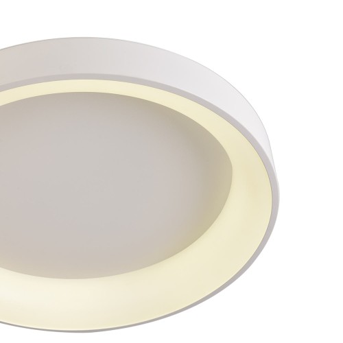 PLAFÓN LED ACRÍLICO UND METAL BLANCO