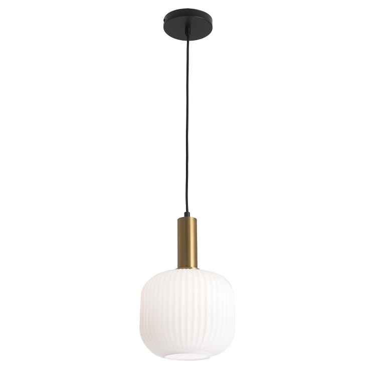 COD.9031 COLGANTE 1L.E27 20*200CM ORO+OPAL