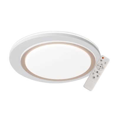 COD.9026 PLAFON LED BL+DORADO 50" RG 53W