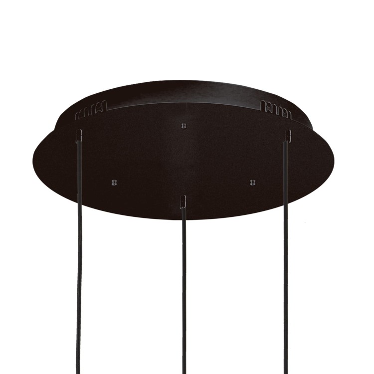 CODICE 9036 LAMPADA IN ACCIAIO A 3 LUCI CON FINITURA ORO