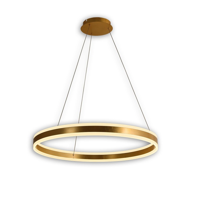 CODE. 9028 LAMPE LED EN MÉTAL, ALUMINIUM ET ACRYLIQUE AVEC FINITION DORÉE