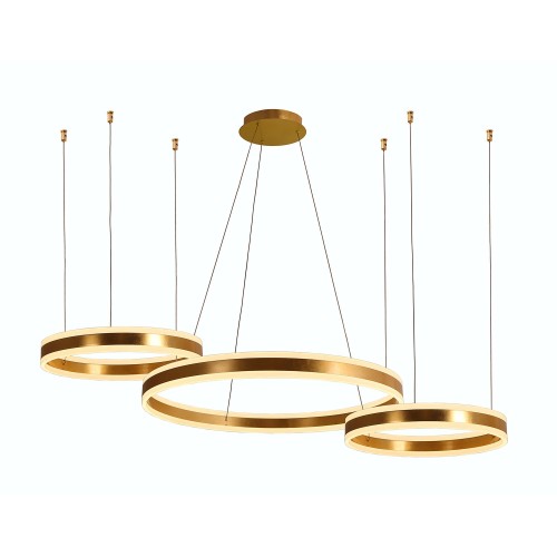 CODE. 9028 LAMPE LED EN MÉTAL, ALUMINIUM ET ACRYLIQUE AVEC FINITION DORÉE