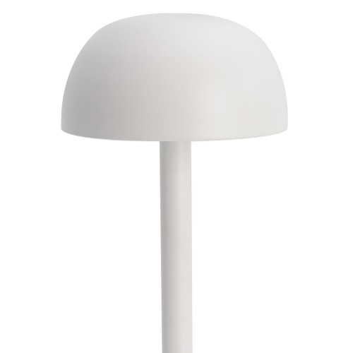 Cód. 3280-Lámpara de mesa sin cable acero pintado blanco