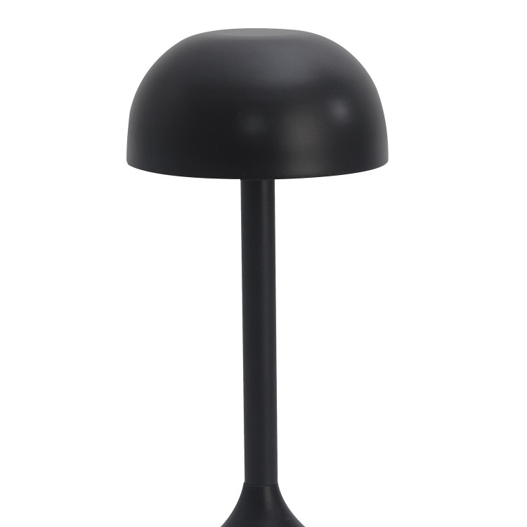 Cód. 3281-Lámpara de mesa sin cable acero pintado negro