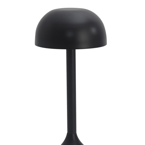 Codice. 3281-Lampa da tavolo senza filo di acciaio dipinto in nero