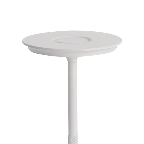 Codice. 3284-Lampa da tavolo senza fili, di acciaio bianco