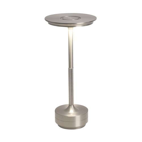 Codice. 3286-Lampa da tavolo senza fili di acciaio verniciato