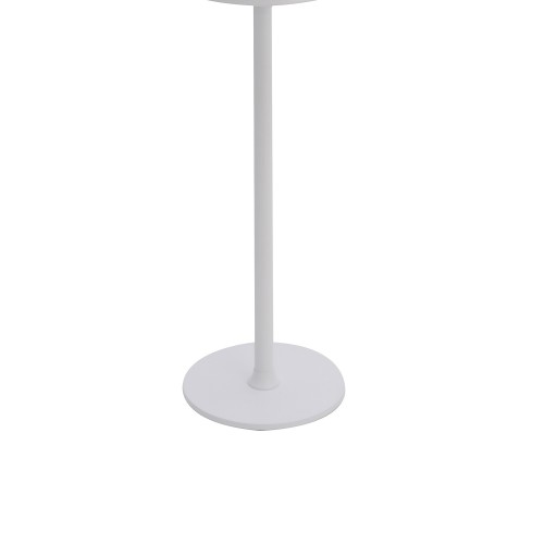 Codice. 3288-Lampa da tavolo senza fili di acciaio bianco