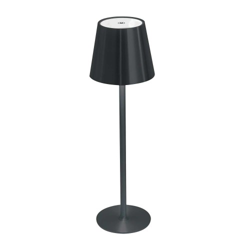COD.3289 LAMPADA DA TAVOLO SENZA CAVO ACCIAIO VERNICIATO NERO 229LM