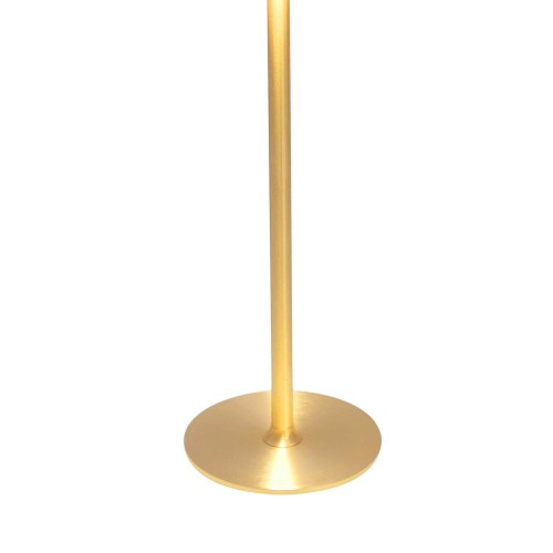Codice. 3290-Lampa da tavolo senza fili di acciaio placcato oro