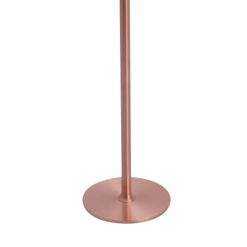Codice. 3290-Lampa da tavolo senza fili di acciaio di colore rosa