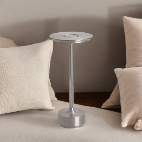Codice. 3286-Lampa da tavolo senza fili di acciaio verniciato
