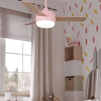 COD.54390 VENTILADOR LOWA ROSA/MADERA