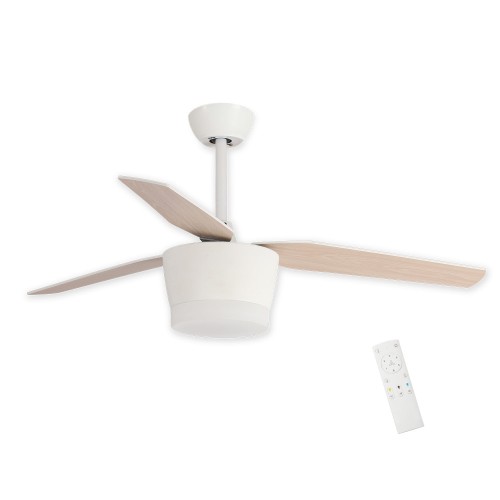 COD.55350 VENTILADOR GHANA BLANCO/HAYA