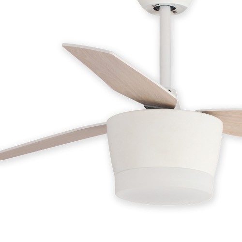 COD.55350 VENTILADOR GHANA BLANCO/HAYA