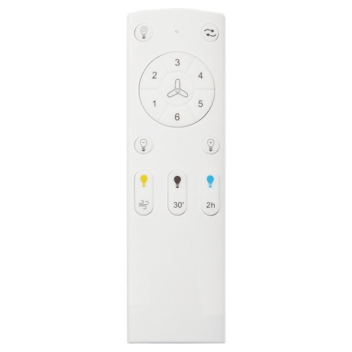 COD.55350 VENTILADOR GHANA BLANCO/HAYA