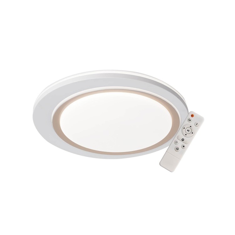 COD.9032 PLAFON LED BL+DORADO 37" RG 35W