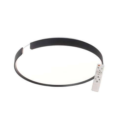 COD.9034 PLAFON LED NEGRO Ø50CM REGULABLE 53W