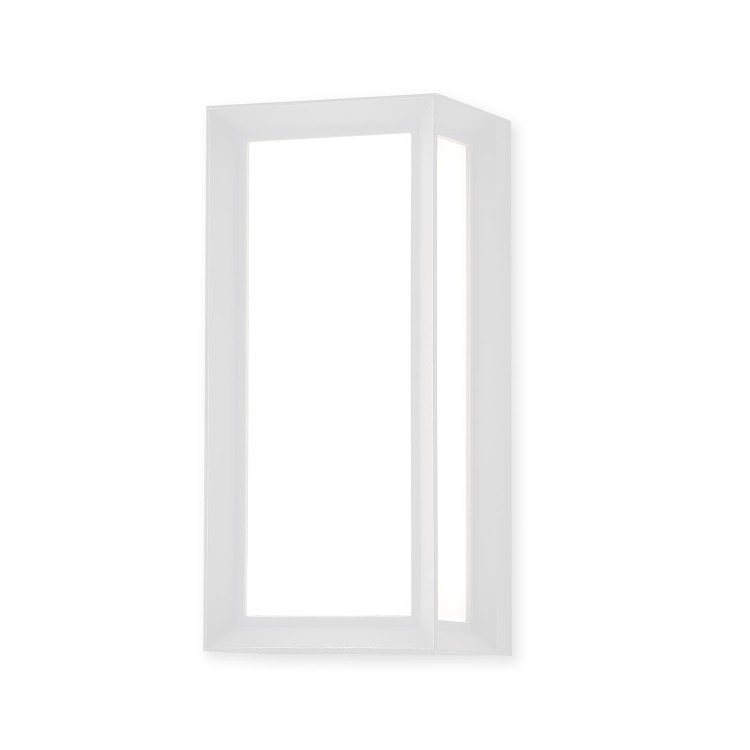 COD.54640 APLIQUE EXTERIOR LED 20W MODELO NEPAL BRANCO