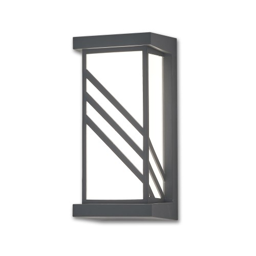 COD.54630 APLIQUE EXTERIOR LED 20W MODELO TAIPEI ANTRACITE