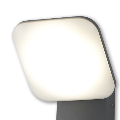 COD.54670 LED-AUSSENWANDLEUCHTE 12W MODELL RIGA 2