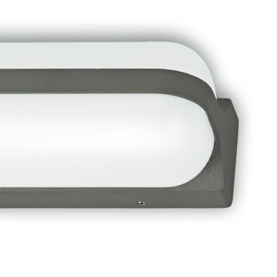 COD.45670 LED-AUSSENWANDLEUCHTE 15W MODELL OPORTO 2