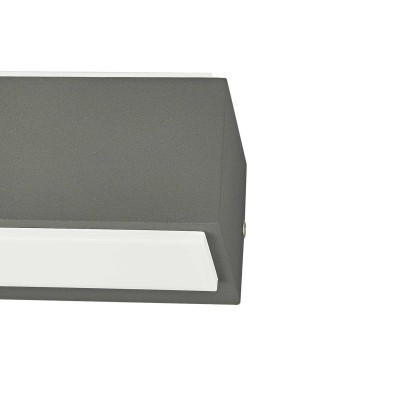 COD.45680 APLIQUE EXTERIOR LED 12W MODELO OSLO ANTRACITE 2