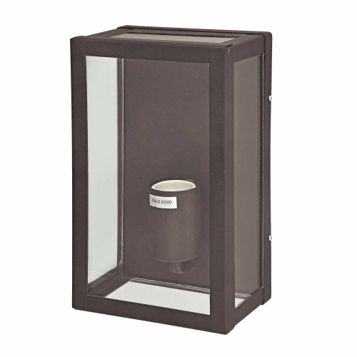 COD.45730 APLIQUE EXTERIOR 1X60W MODELO CAIRO MARROM