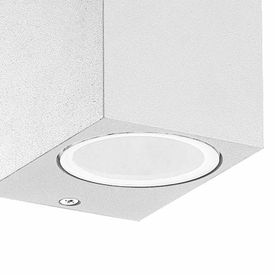 COD.45060 APPLIQUE DA ESTERNO 1X35W MODELLO GEORGIA BIANCO 2