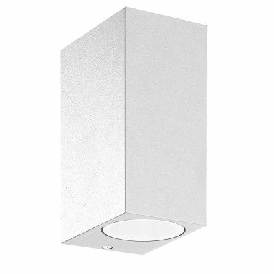 COD.45110 APLIQUE EXTERIOR 2X35W MODELO GALES BRANCO