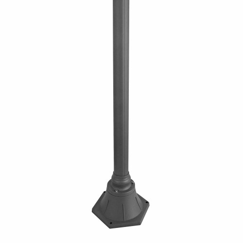 COD.45890 CANDEEIRO DE JARDIM 2M COM POSTE 2X60W MODELO VICTORIA