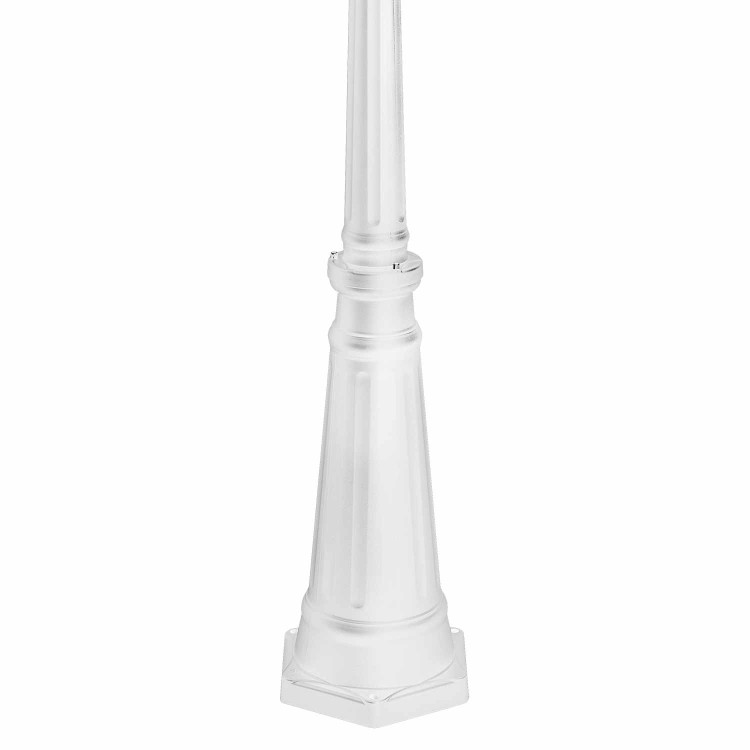 COD.45600 FAROLA EXTERIOR 1X60W MODELO HEXAGONAL COLOR BLANCO