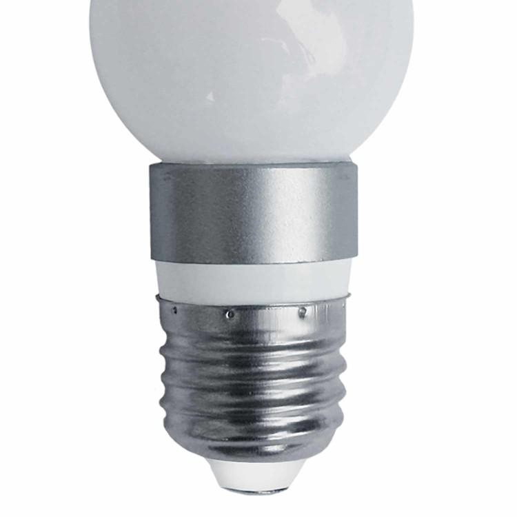 COD.37070 LÂMPADA ESFÉRICA LED E27 FOSCA 5W 4000K