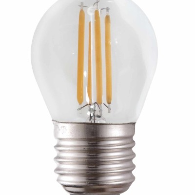 COD.49530 LED-GLÜHBIRNE G45 FILAMENT E27 4W 3000K 2