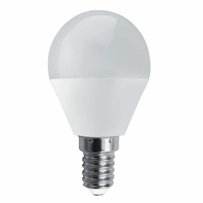 COD.42350 LÂMPADA ESFÉRICA LED E14 6W 6000K