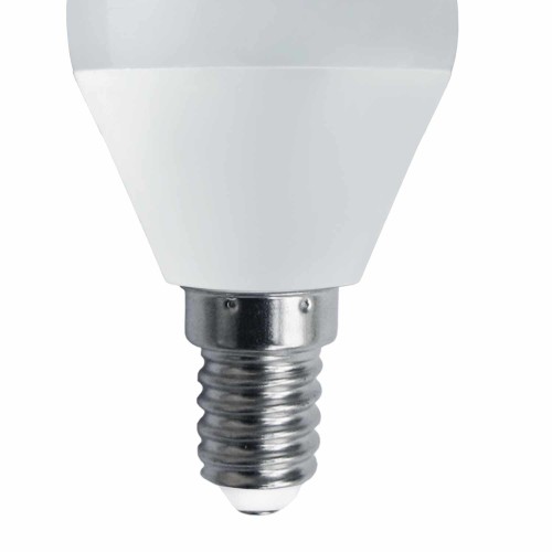 COD.42360 LÂMPADA ESFÉRICA LED E14 6W 3000K