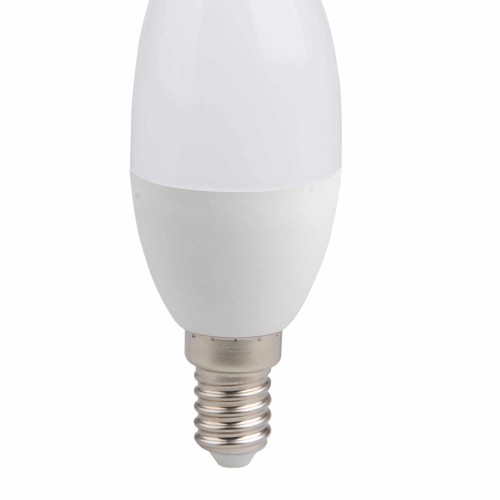 COD.43400 LÂMPADA LED VELA E14 5W 4000K