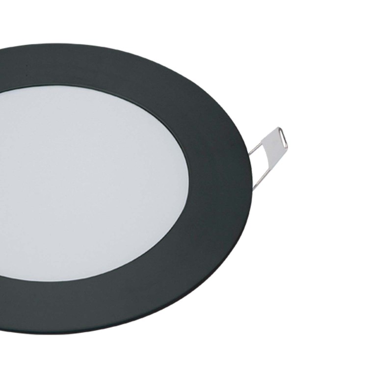 CÓD. 56600 DOWNLIGHT CIRCULAR NEGRO CON SELECTOR DE COLOR LED 6W