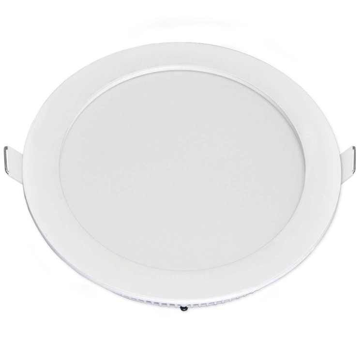 CÓD.56610 DOWNLIGHT CIRCULAR BRANCO COM SELETOR DE COR LED 18W