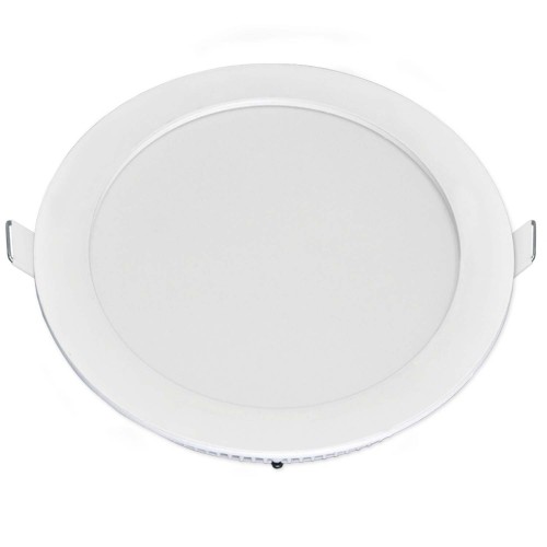 CÓD.56610 DOWNLIGHT CIRCULAR BRANCO COM SELETOR DE COR LED 18W