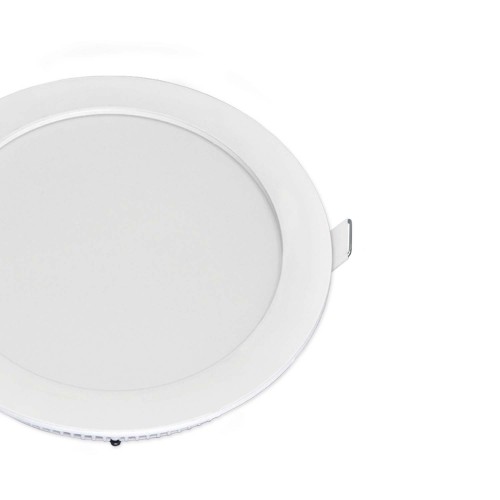 CÓD.56610 DOWNLIGHT CIRCULAR BRANCO COM SELETOR DE COR LED 18W