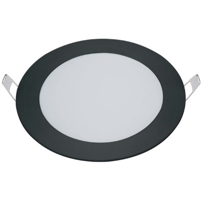 COD.56630 DOWNLIGHT CIRCULAIRE NOIR AVEC SÉLECTEUR DE COULEUR LED 18W