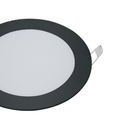 CÓD. 56630 DOWNLIGHT CIRCULAR NEGRO CON SELECTOR DE COLOR LED 18W 2