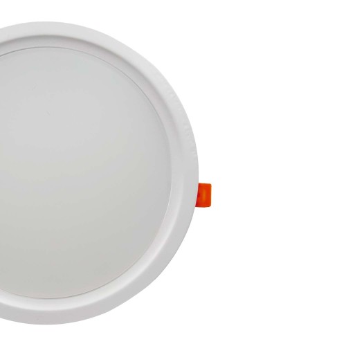 CÓD.56640 DOWNLIGHT CIRCULAR BRANCO COM SELETOR DE COR LED 32W