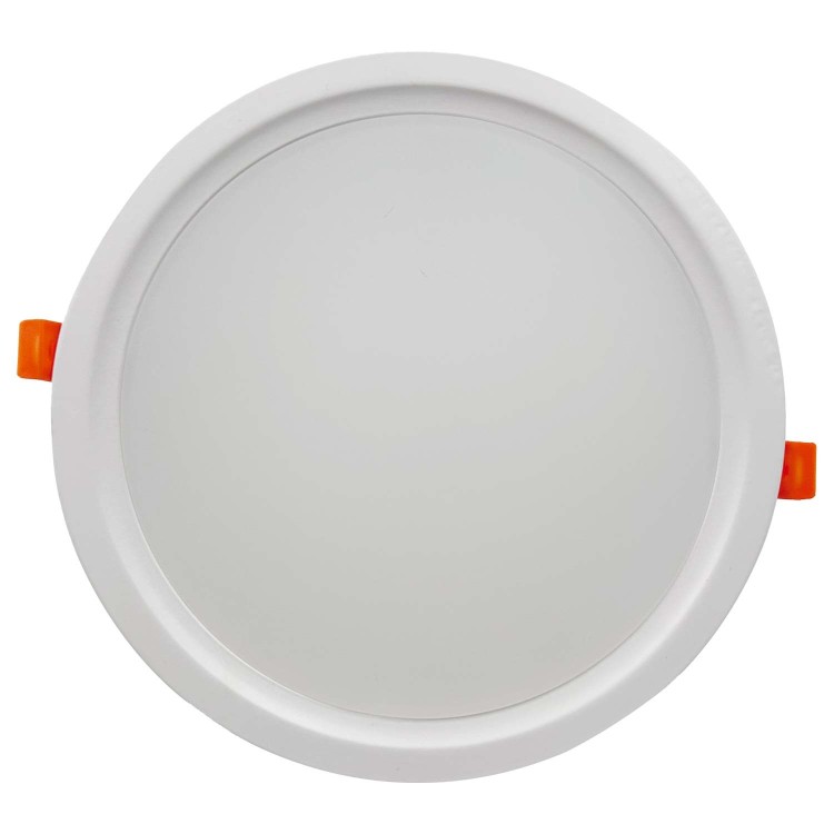CÓD.56640 DOWNLIGHT CIRCULAR BRANCO COM SELETOR DE COR LED 32W