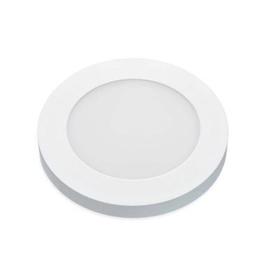 CÓD.56700 DOWNLIGHT CIRCULAR DE SUPERFÍCIE BRANCO COM SELETOR DE COR LED 6W