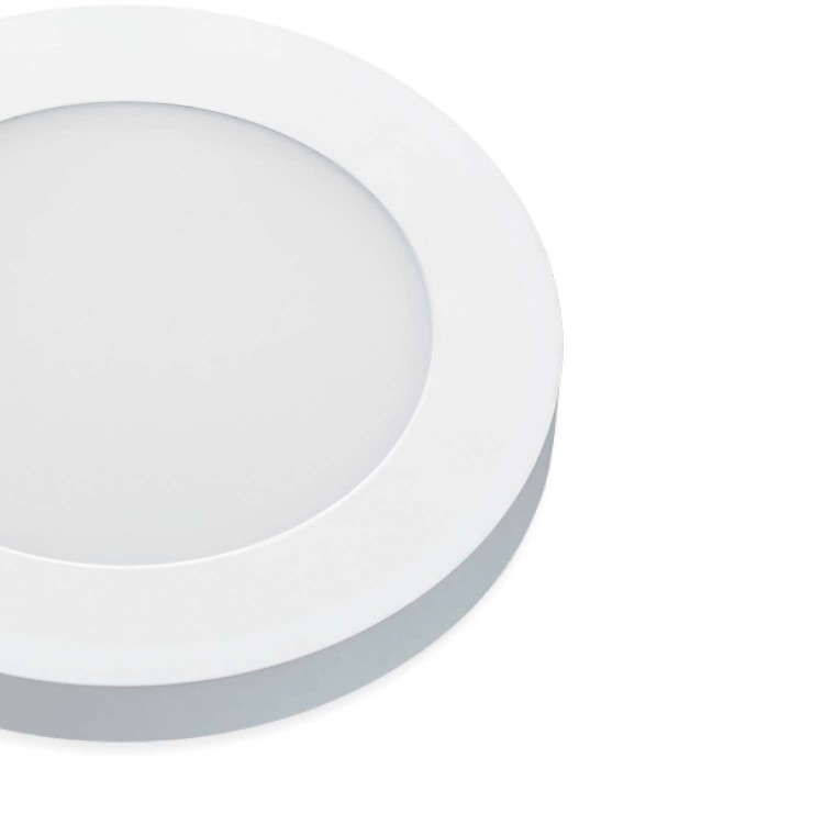 CÓD. 56700 DOWNLIGHT CIRCULAR BLANCO DE SUPERFICIE CON SELECTOR DE COLOR LED 6W